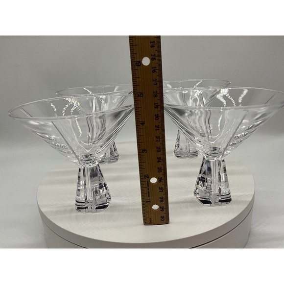 Mikasa Havana Collection Martini Glasses Lead Crystal Made in Germany - Picture 15 of 16